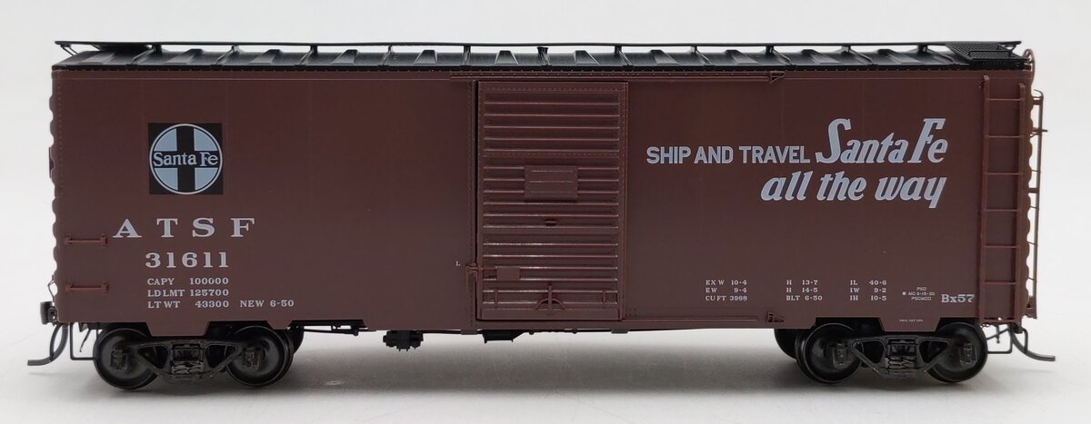 Kadee 4061 HO Scale ATSF El Capitan 40' PS-1 Boxcar #31611 EX/Box