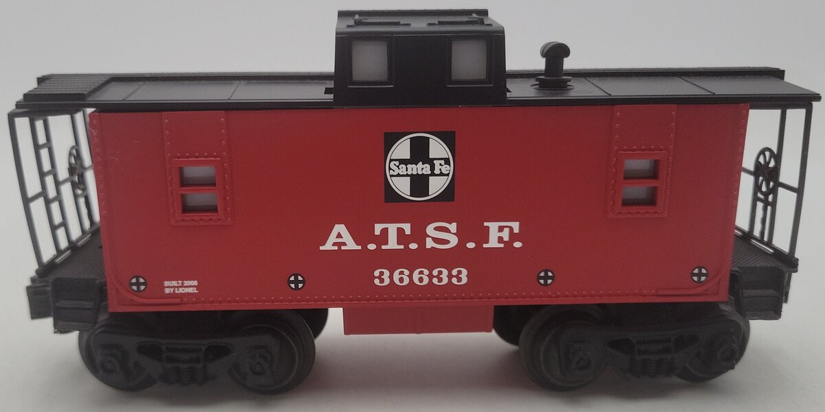 Lionel 6-36633 O Gauge ATSF Illuminated Caboose EX/Box