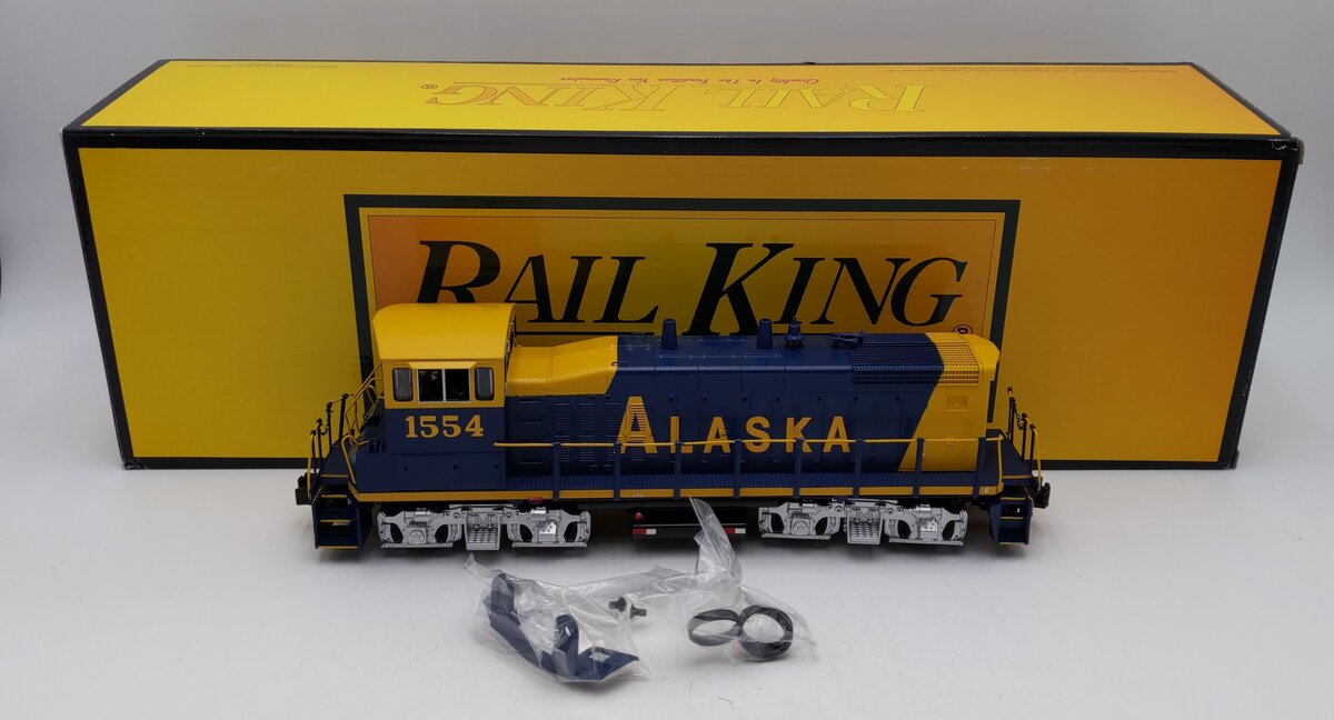 MTH 30-20698-1 O Gauge Alaska MP15DC Diesel Engine #1554 W/ Proto-Sound 3.0 LN/Box