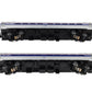 MTH 30-6504 O Amtrak RailKing O-31 Amfleet Coach Set (Set of 2) LN/Box