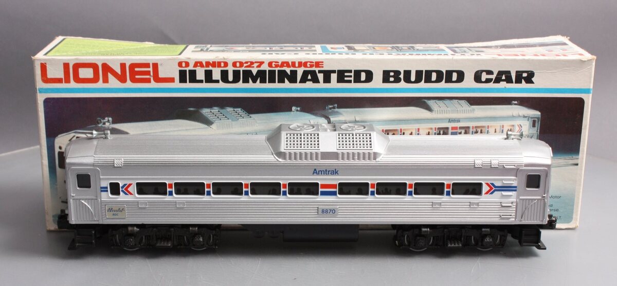 Lionel 6-8870 O Gauge Amtrak 90 RDC-1 Non-Powered Passenger #8870 LN/Box