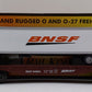 MTH 30-76462 O Burlington Northern Santa Fe Flat Car w/ Trailer #545650 LN/Box
