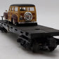 MTH 33-7614 O Gauge New York Central Flat Car w/48 Ford Woody PicKUp LN/Box
