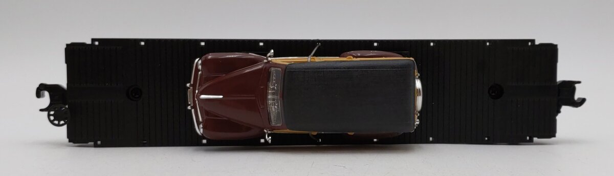 MTH 33-7614 O Gauge New York Central Flat Car w/48 Ford Woody PicKUp LN/Box