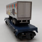 MTH 30-76815 O CSX RailKing Flatcar with 40' Trailer #91220 LN/Box