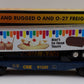 MTH 30-76815 O CSX RailKing Flatcar with 40' Trailer #91220 LN/Box