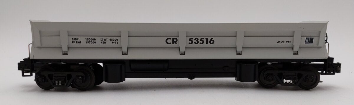 MTH 30-7934 O Gauge Conrail Operating Dump Car with Operating Bay #53516 LN/Box