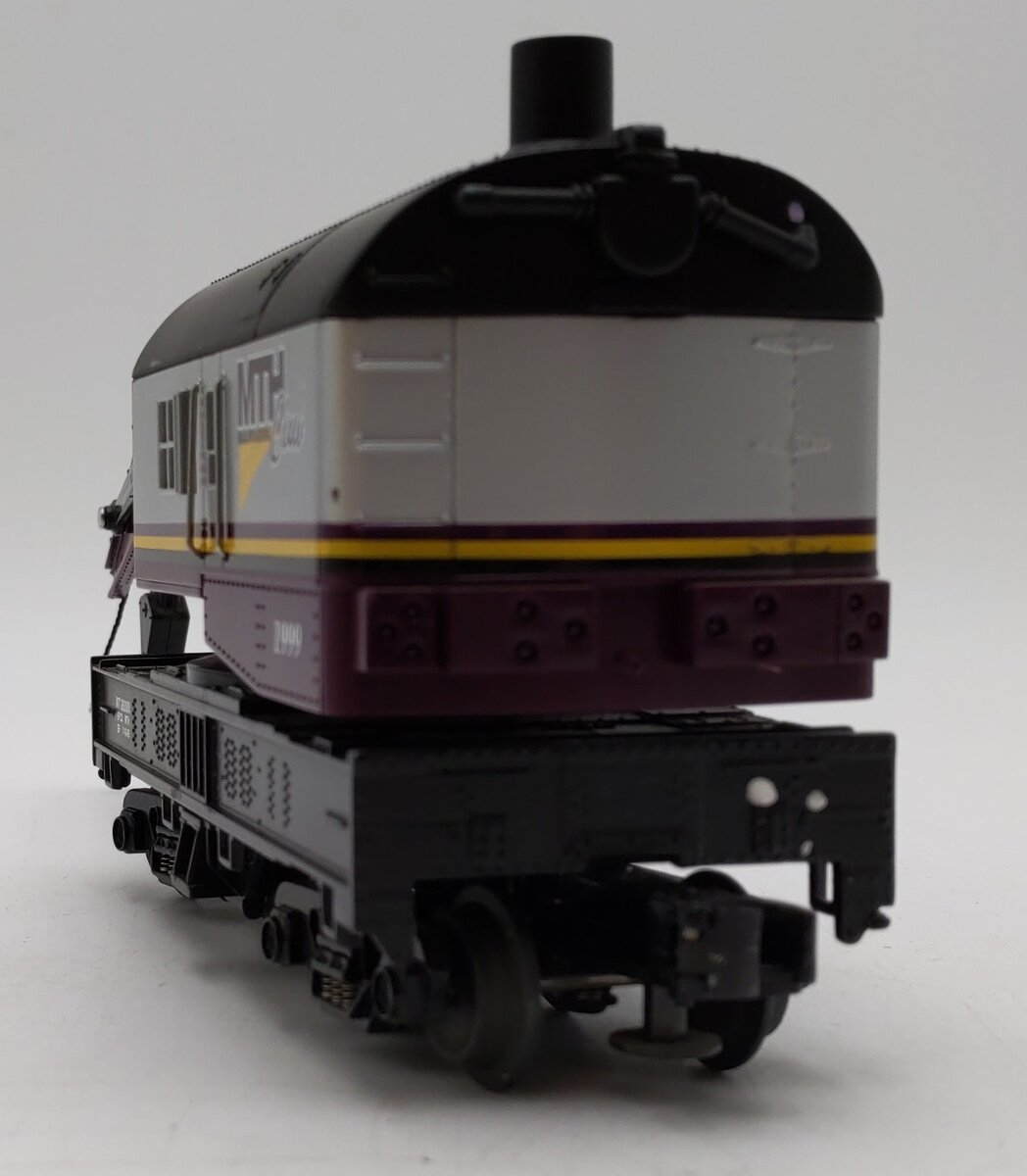 MTH 30-7928 O Gauge MTHRRC 1999 Operating Crane Car LN/Box