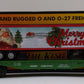 MTH 30-76687 O Christmas Flat Car with 40’ Trailer #120017 LN/Box