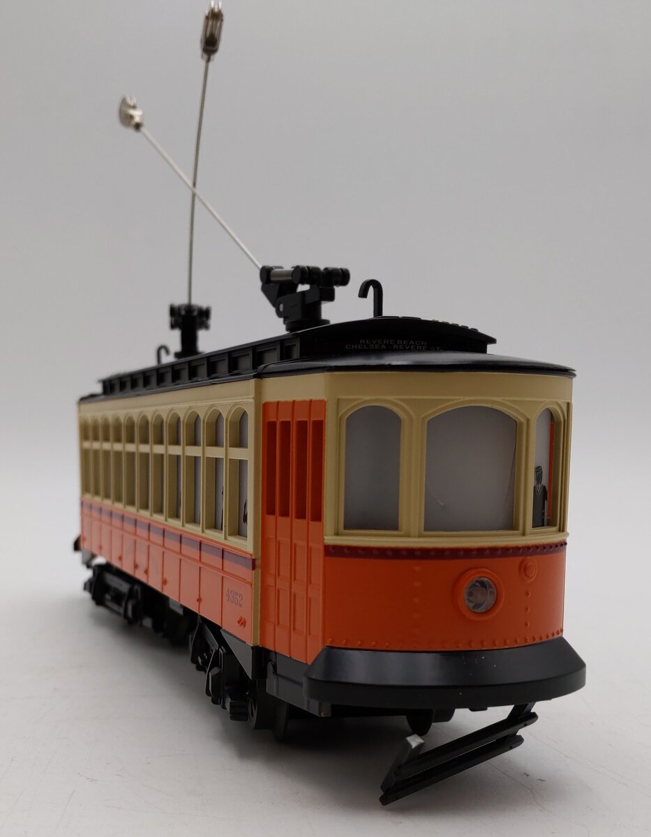 MTH 30-5173-1 O Boston Elevated Railway Brill Trolley #4352 w/Proto-Sounds 3.0 VG/Box