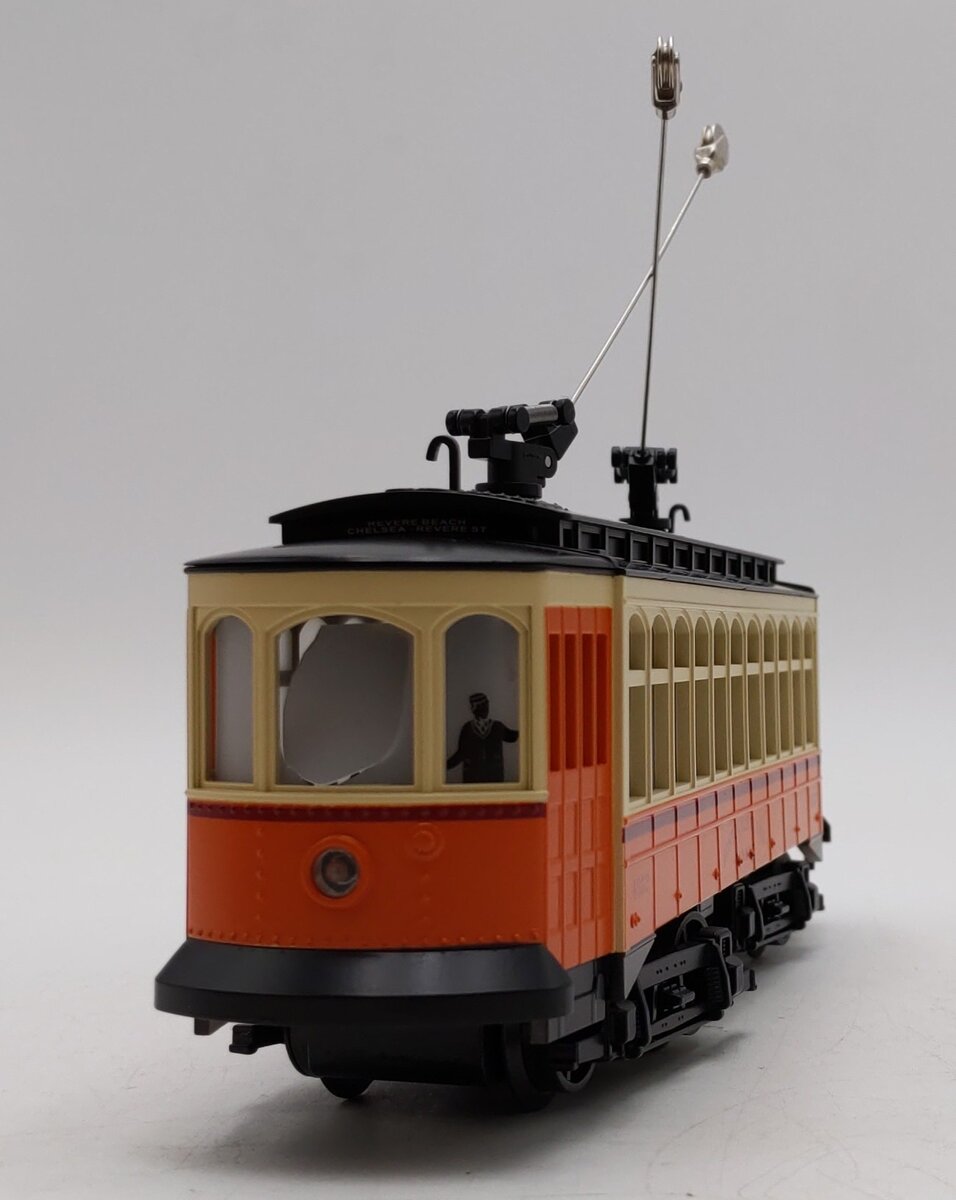 MTH 30-5173-1 O Boston Elevated Railway Brill Trolley #4352 w/Proto-Sounds 3.0 VG/Box
