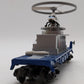 MTH 30-7940 O Gauge NASA Flatcar w/ Operating Helicopter LN/Box