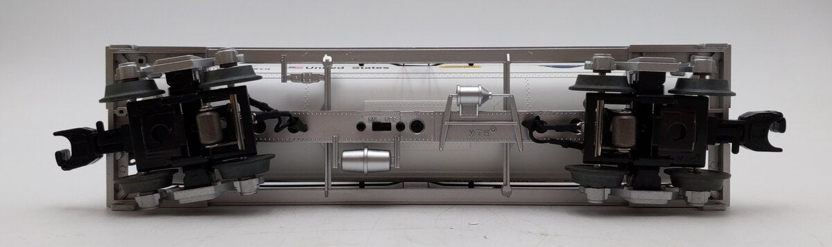 MTH 30-73473 O Gauge NASA RailKing Smoking Tank Car LN/Box