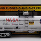 MTH 30-73473 O Gauge NASA RailKing Smoking Tank Car LN/Box
