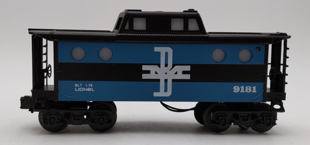 Lionel 6-9181 O Gauge Boston and Maine N5C Porthole Caboose LN/Box