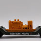 MTH 30-8306 O Gauge Northern Pacific Diecast Searchlight Car #62601 LN/Box