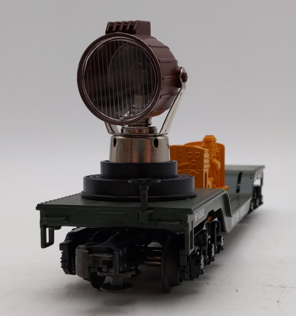 MTH 30-8306 O Gauge Northern Pacific Diecast Searchlight Car #62601 LN/Box