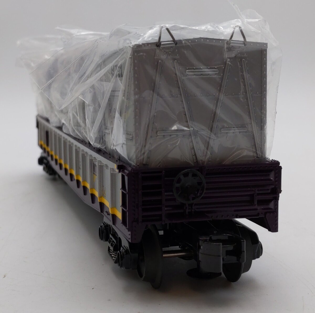 MTH 30-7267 O Gauge MTHRRC 2004 Gondola with 5 LCL Containers LN/Box