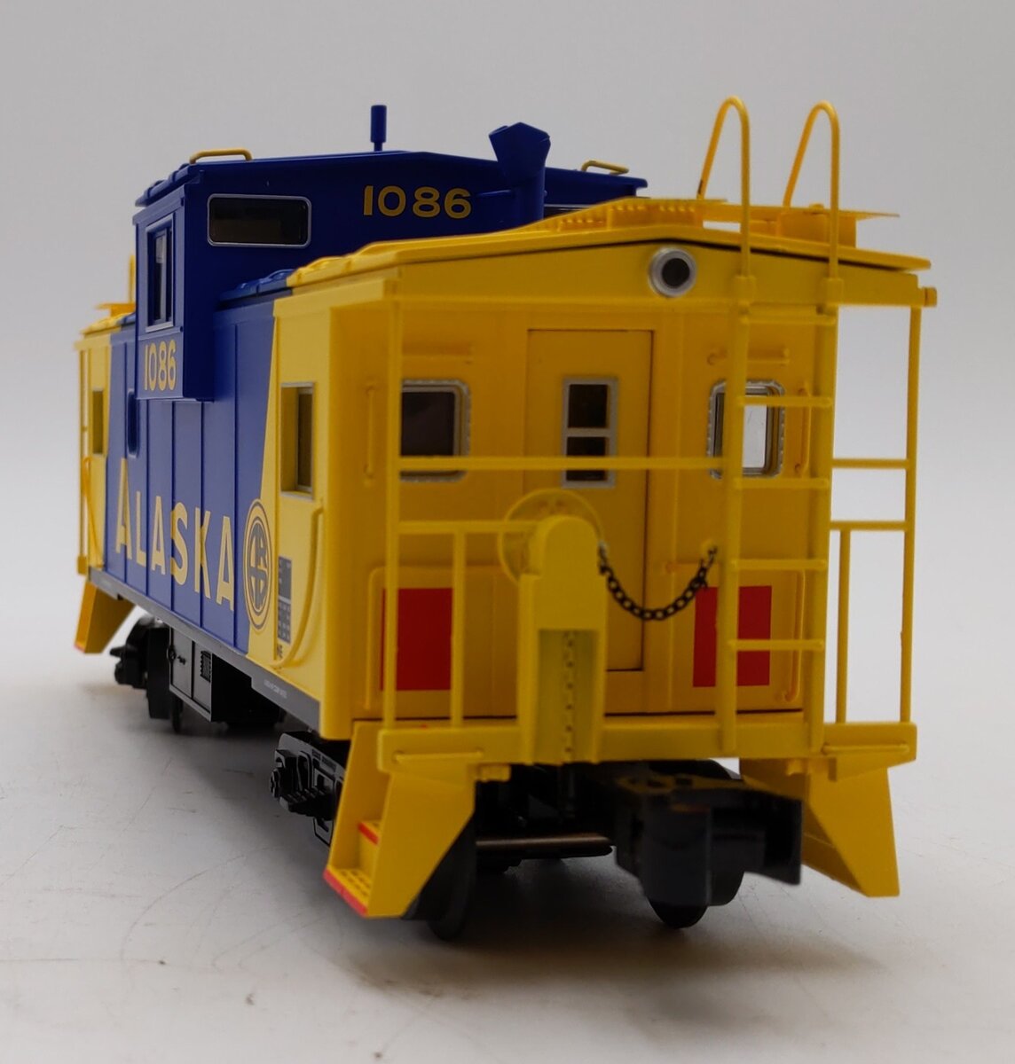 Lionel 1926890 O Gauge Alaska Railroad CupolaCam Wide Vision Caboose #1086 LN/Box