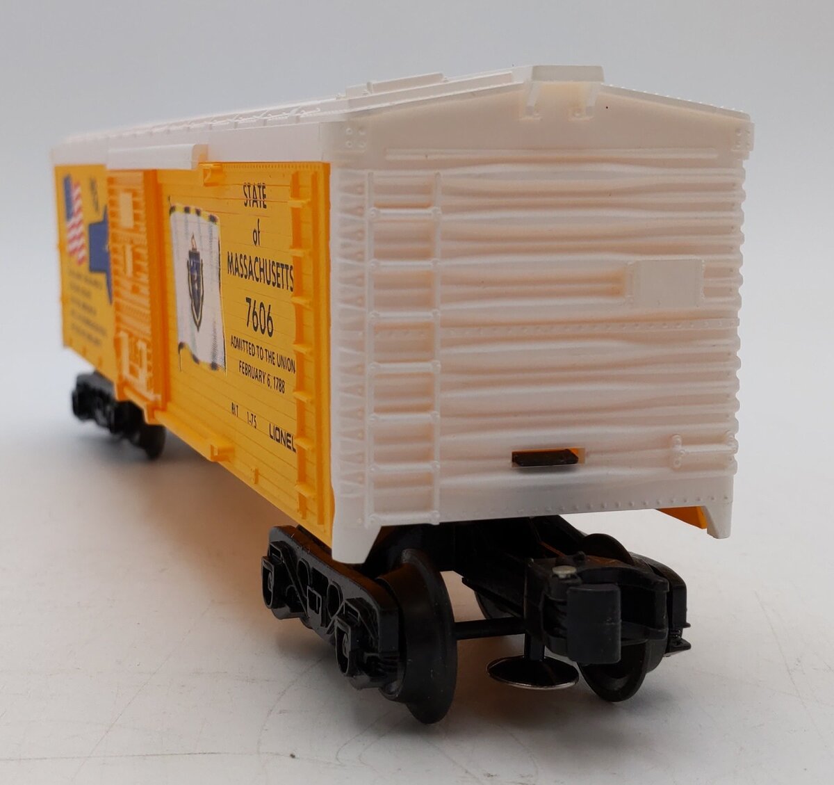 Lionel 6-7606 O Gauge State of Massachusetts Boxcar #7606 LN/Box