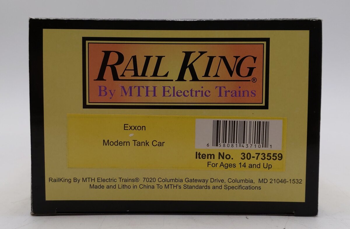 MTH 30-73559 O Exxon Modern Tank Car #74790 LN/Box