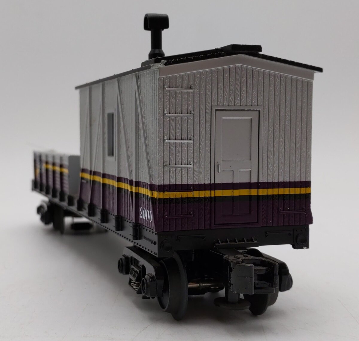 MTH 30-7939 O Gauge MTH Club Crane Tender Car #2000 LN/Box