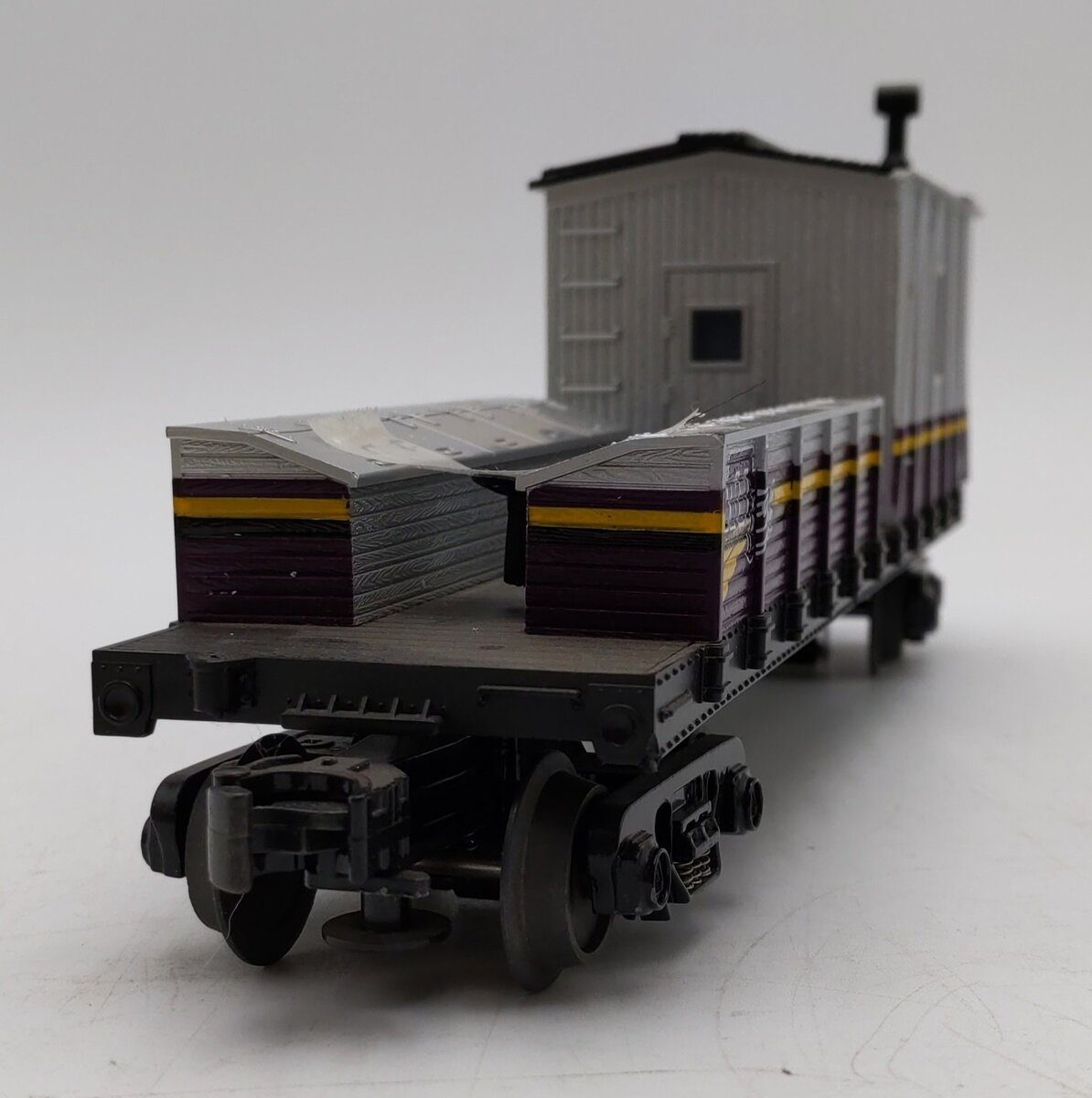 MTH 30-7939 O Gauge MTH Club Crane Tender Car #2000 LN/Box