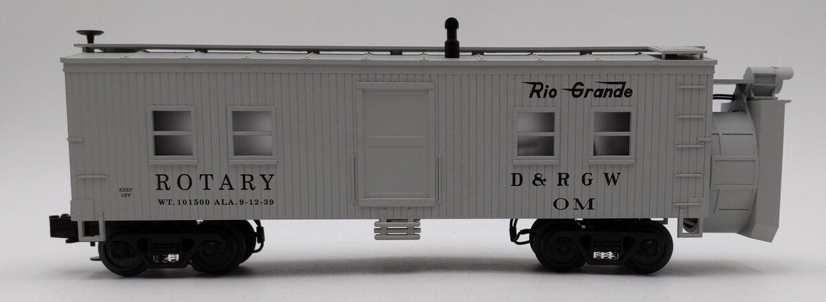 MTH 30-2123 O Gauge Denver & Rio Grande Western Rotary Snow Plow LN/Box