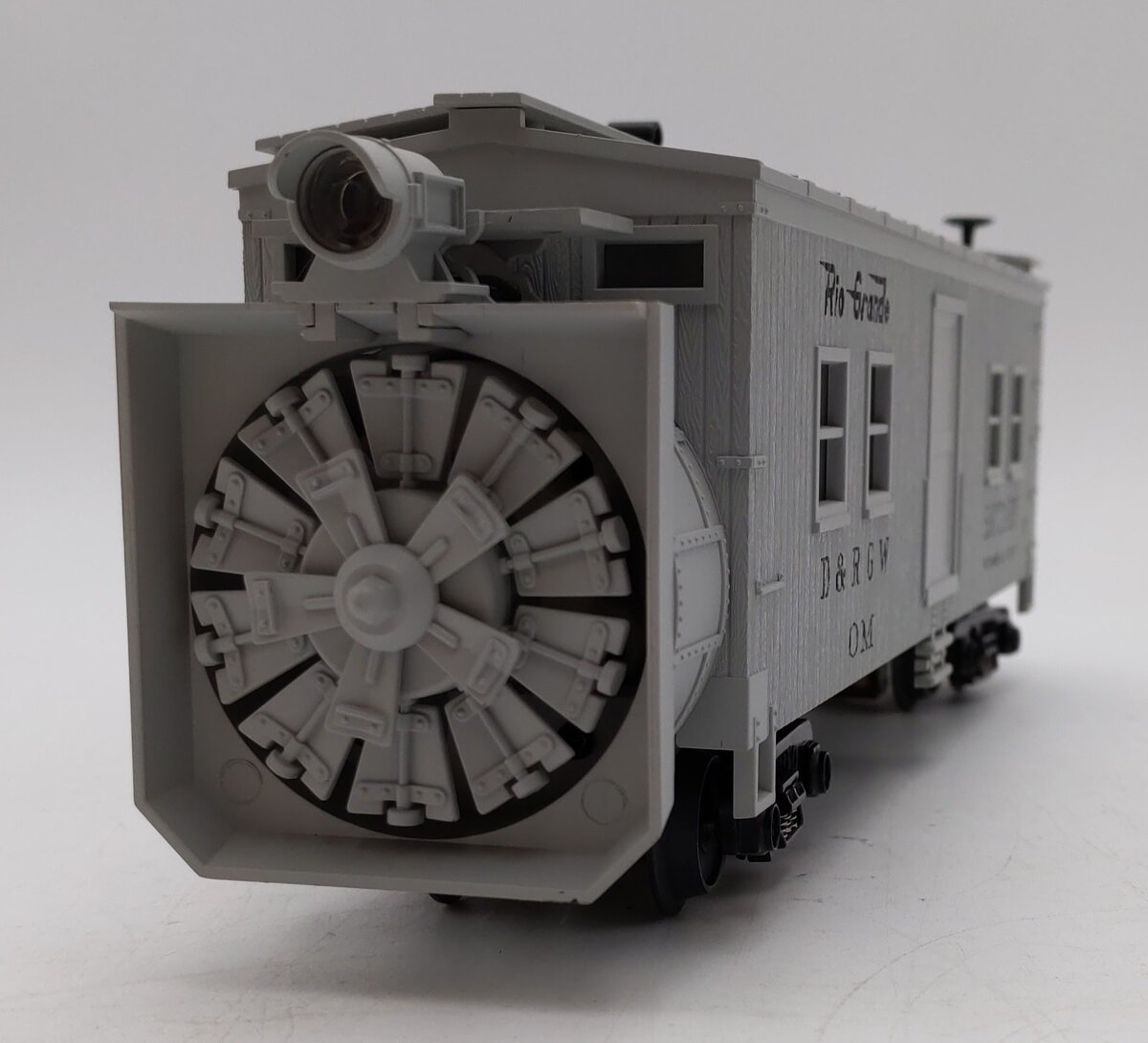 MTH 30-2123 O Gauge Denver & Rio Grande Western Rotary Snow Plow LN/Box