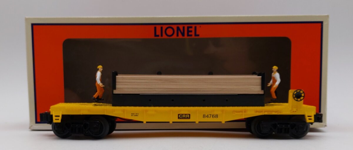 Lionel 6-84768 O Moe & Joe Lumber Flatcar LN/Box