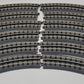 MTH 40-1042 RealTrax O42 Curved Solid Rail Track Sections (12) LN