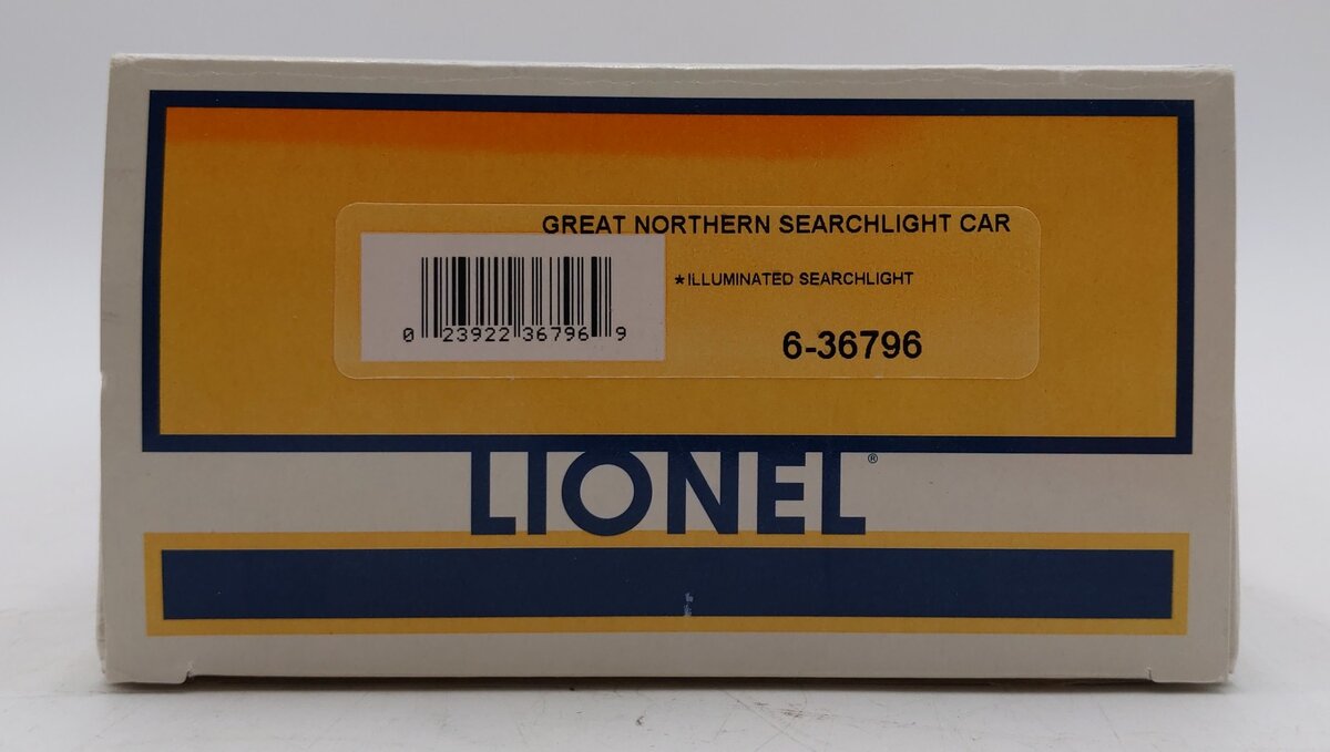 Lionel 6-36796 O Great Northern Searchlight Car LN/Box