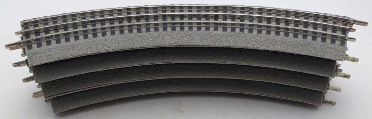 Lionel 6-12015 O-36 45-Degree Curved FasTrack Section [8] VG