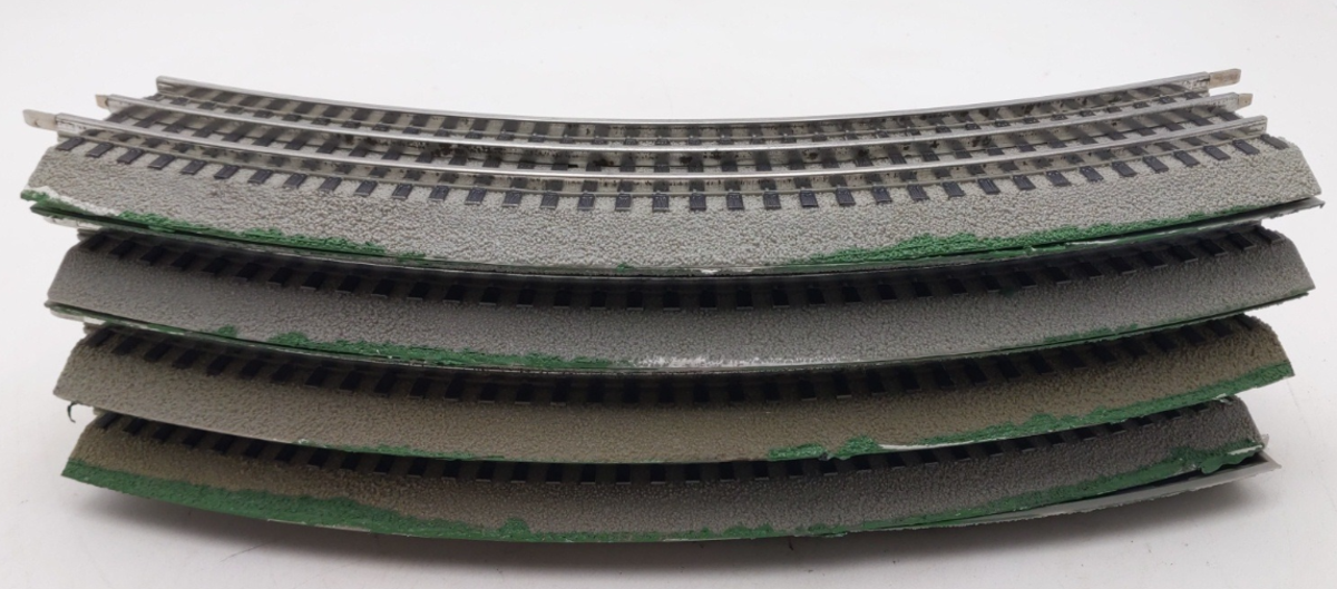 Lionel 6-12015 O-36 45-Degree Curved FasTrack Section [8] VG
