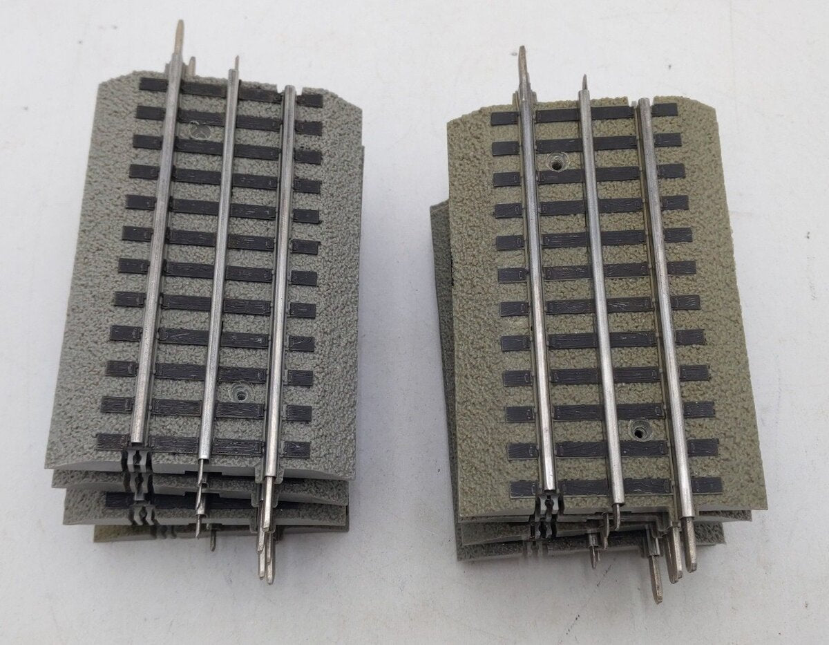 Lionel 6-12024 O Gauge FasTrack 5" Straight Track Section (10) EX