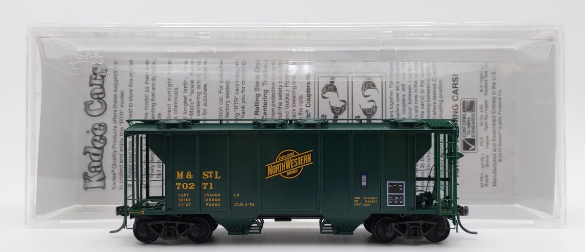 Kadee 8339 HO Scale Minneapolis & St Louis PS-2 Hopper #70271 EX/Box