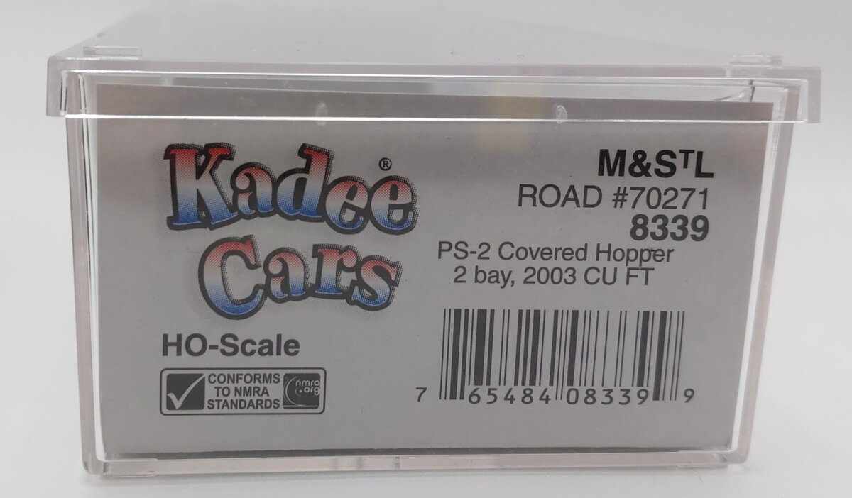 Kadee 8339 HO Scale Minneapolis & St Louis PS-2 Hopper #70271 EX/Box