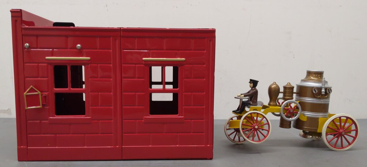 MTH 10-1003 Standard Gauge Kingsbury Fire House and Pumper VG/Box