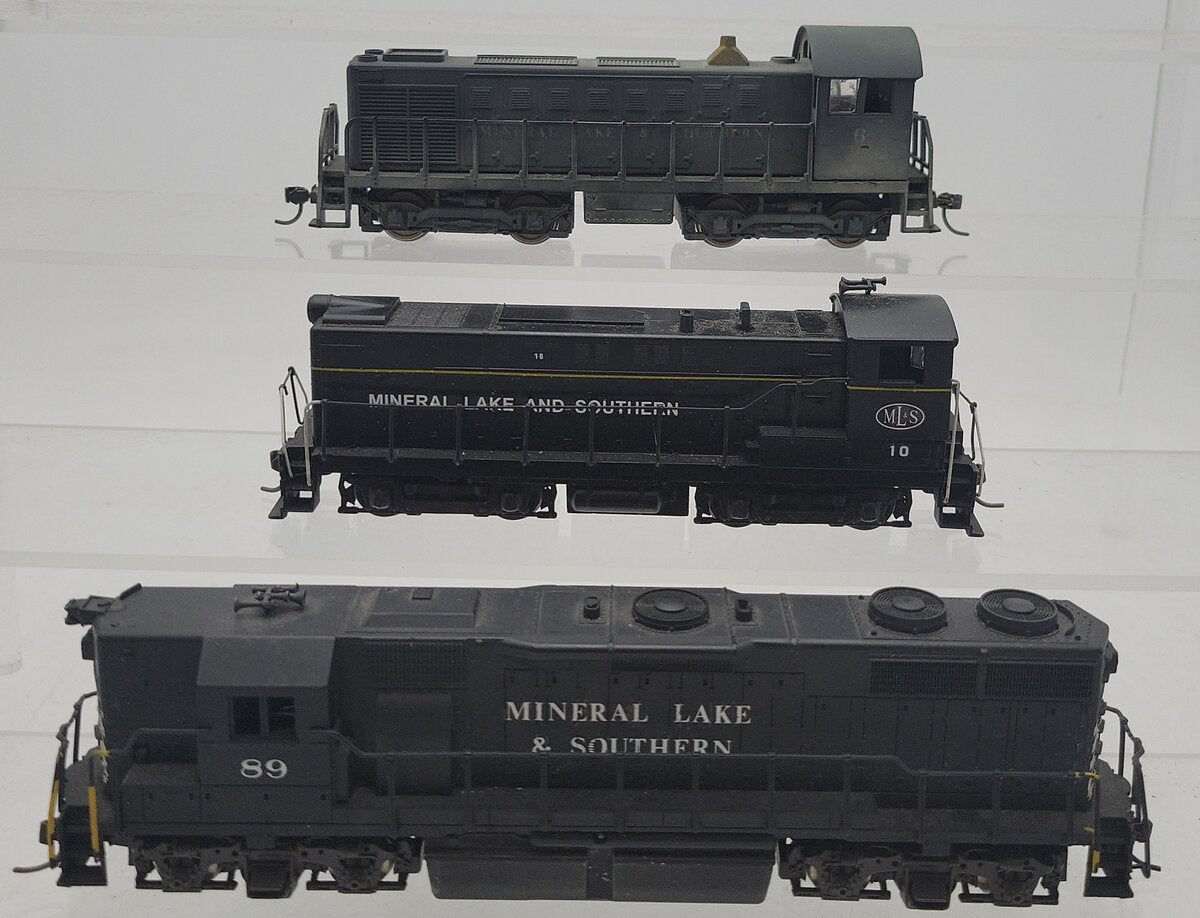 Atlas & Other HO Assorted Custom Diesel Locomotives #10,89,6 [3]