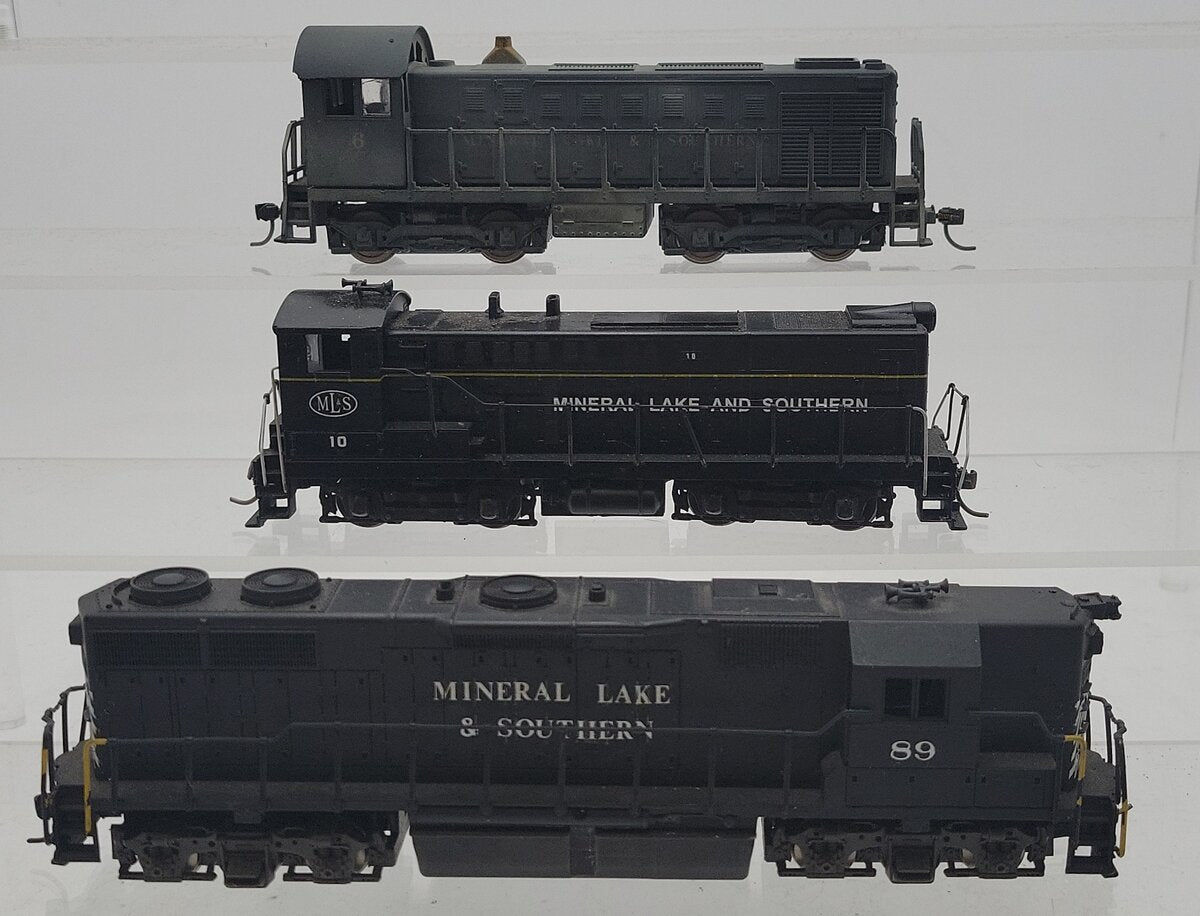 Atlas & Other HO Assorted Custom Diesel Locomotives #10,89,6 [3]