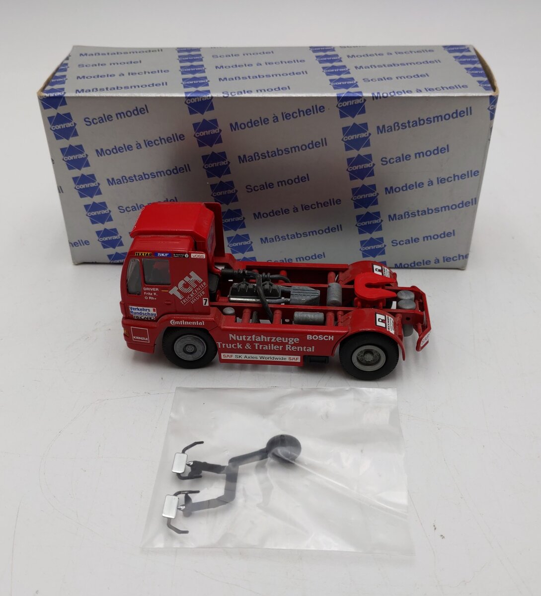 Conrad 1:50 Scale MAN-Race-Truck 809 kW EX/Box