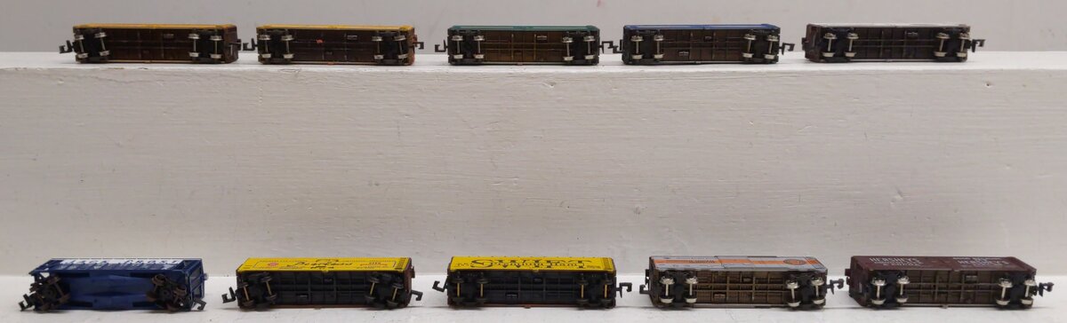 Con-Cor and Other N Scale Assorted Freight Cars [10] EX