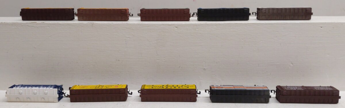 Con-Cor and Other N Scale Assorted Freight Cars [10] EX