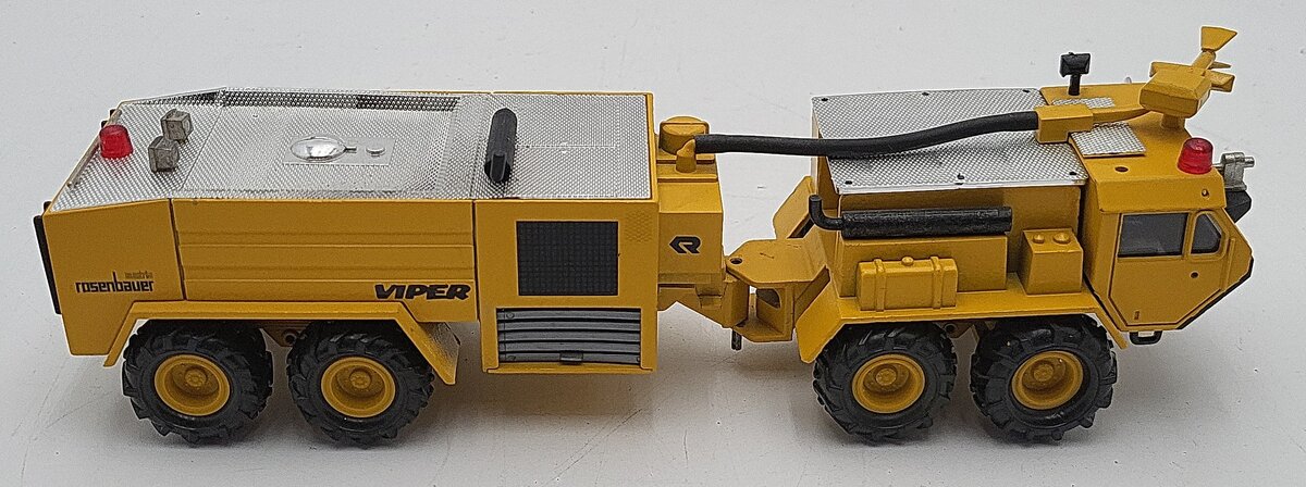 Conrad 5511 1:50 Scale Rosenbauer Viper Crash / Fire Engine Vehicle Diecast EX