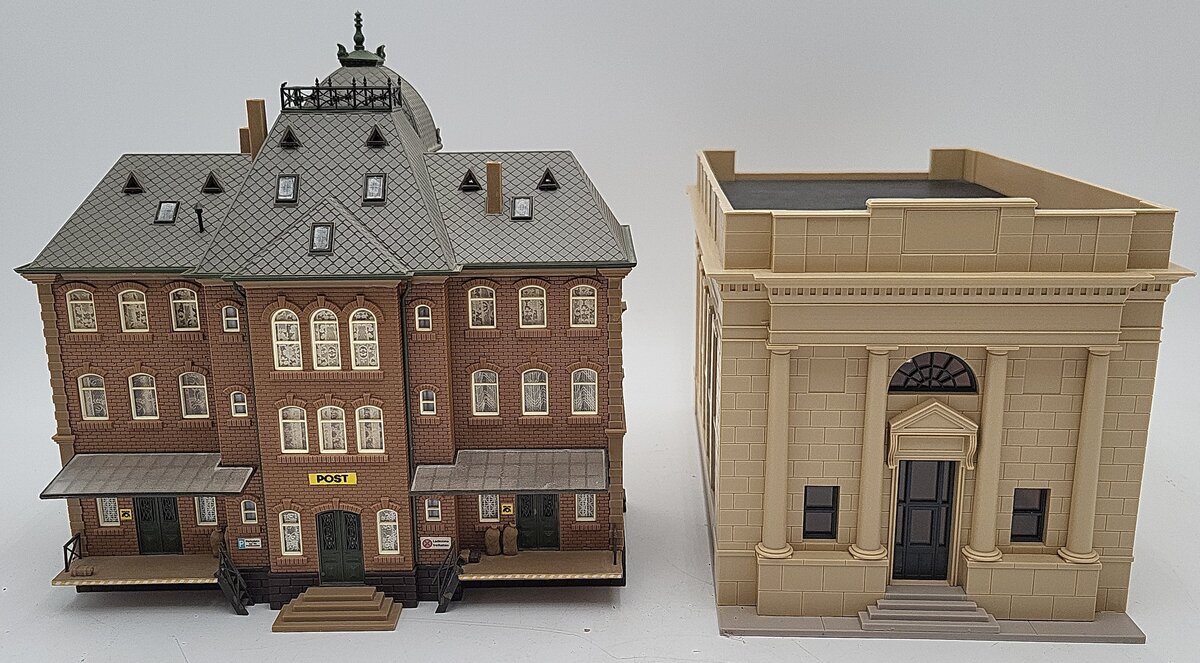 Vollmer, Kibri, & Other HO Scale Assorted Buildings: 3702, 25330, 38222 [7] EX