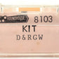 Roundhouse 8103 N Denver & Rio Grande Western Thrall Coal Gondola #56875 LN/Box