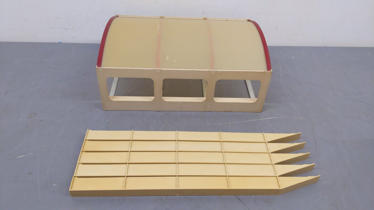 American Flyer 792 Vintage S Passenger Terminal VG/Box