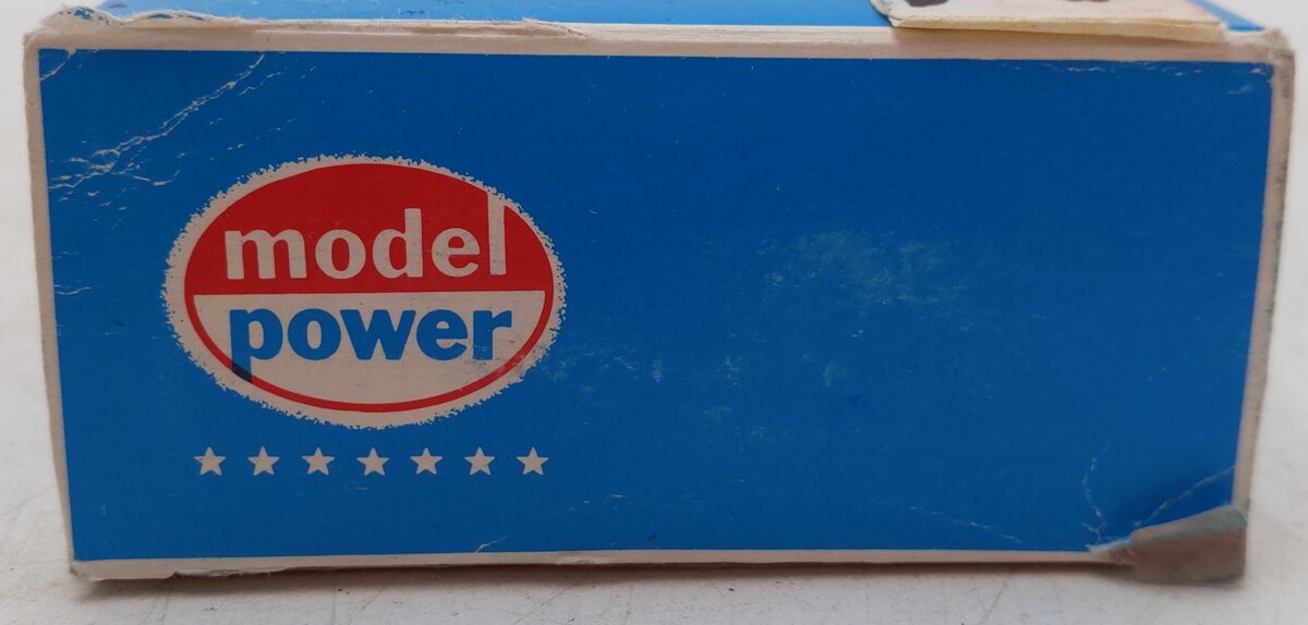 Model Power 6630 HO Scale Old Time 0-4-0 Steam Locomotive #6630 EX/Box