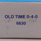 Model Power 6630 HO Scale Old Time 0-4-0 Steam Locomotive #6630 EX/Box