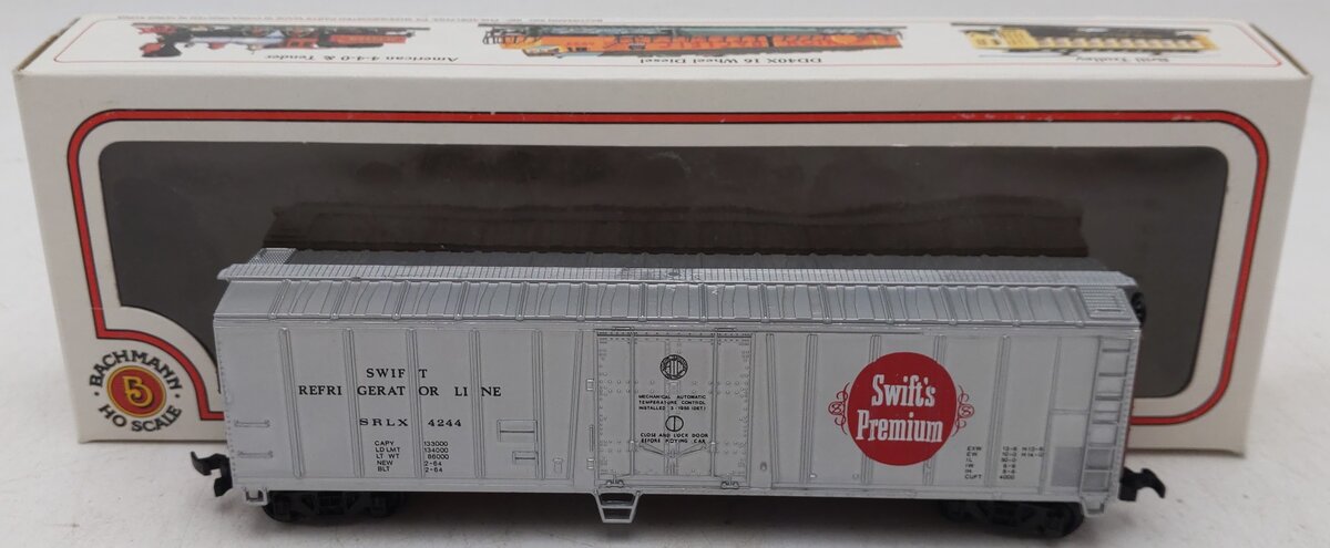 Bachmann 4244 HO Swift Refrigerator Line #4244 EX/Box